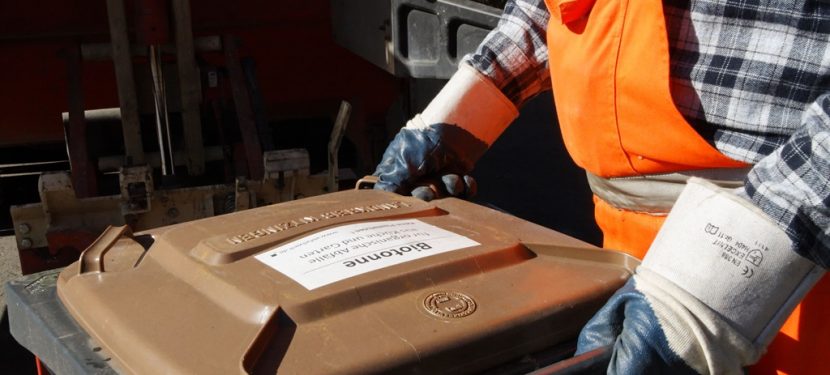 Müllabfuhr vor und nach den Feiertagen